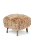 Emil Foot Rest Stool | Long Wool