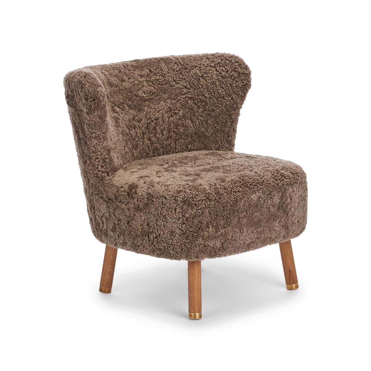 NC | Interior Emil Lounge Chair with Brass