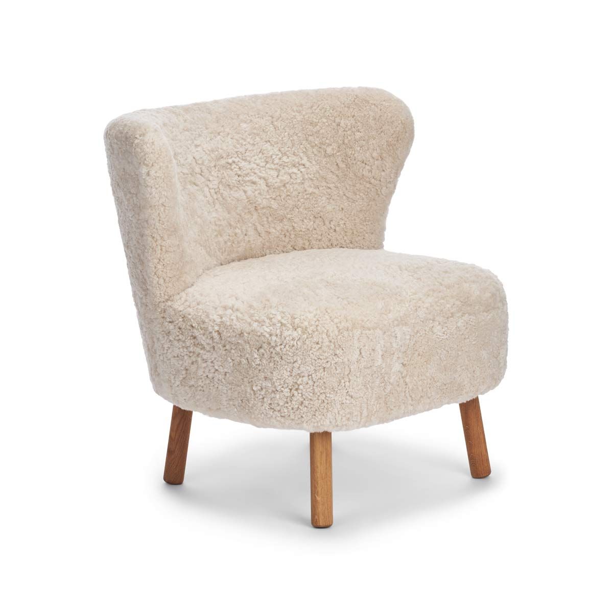 Emil Lounge Chair |  Short Wool