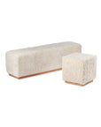 NC | Interior Benjamin Cube Upholstered Stool