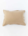 Linen pillow sham