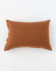 Linen pillowcase with buttons