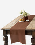 Linen table runner