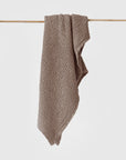 Mocha Waffle Bath Towel