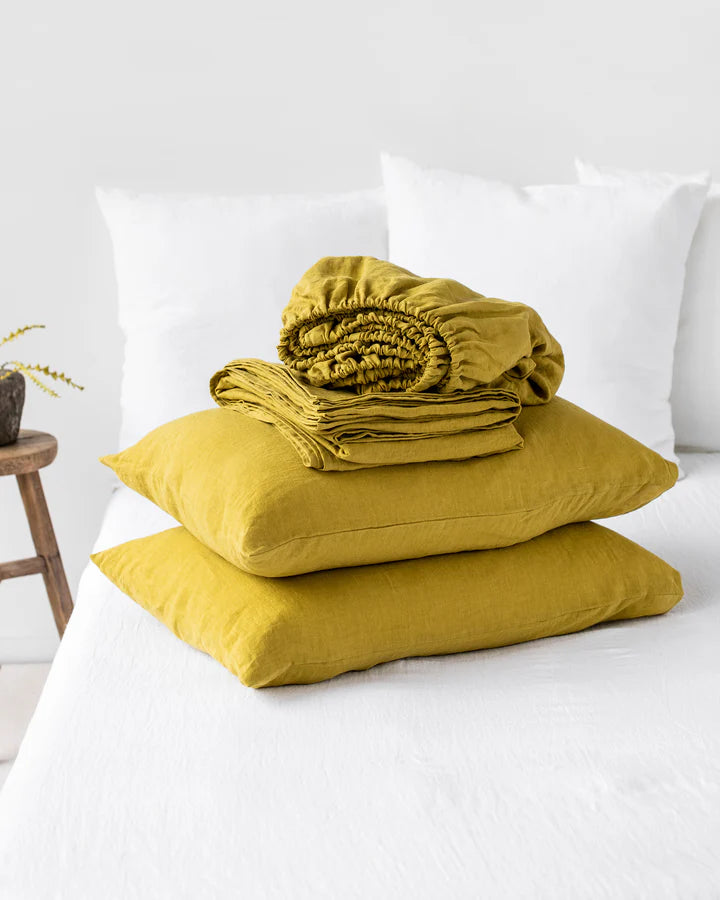 Chartreuse sheet set (4 pcs)