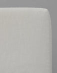 Rem Collection: Bianco Linen Fitted Sheet – King