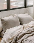 Washed Linen Duvet Cover