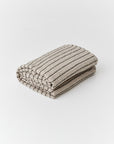 Thin Striped waffle blanket