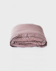 Woodrose linen duvet cover